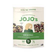 Jojo's Original Dark Chocolate Bars- 1 bag (14 Bars)
