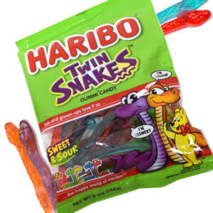 Haribo Twin Snakes- One 4oz Bag