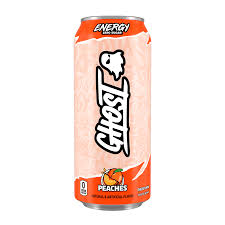 Ghost Energy Drink- One 16oz can in Peaches Flavor
