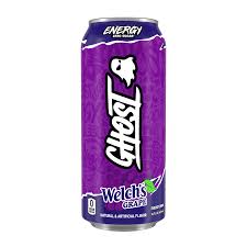 Ghost Energy Drink- One 16oz can in Welch's Grape Flavor