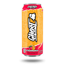 Ghost Energy Drink- One 16oz can in Strawbango Flavor