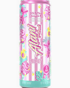 ONE 12oz Alani Nu Energy Drink in Cotton Candy Flavor Only
