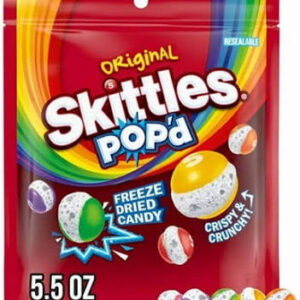 Skittles Pop'd- One Large 5.5oz Bag