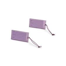 Bugatti Bondstreet Luggage Tags (2 Tags in Deep Purple Only)